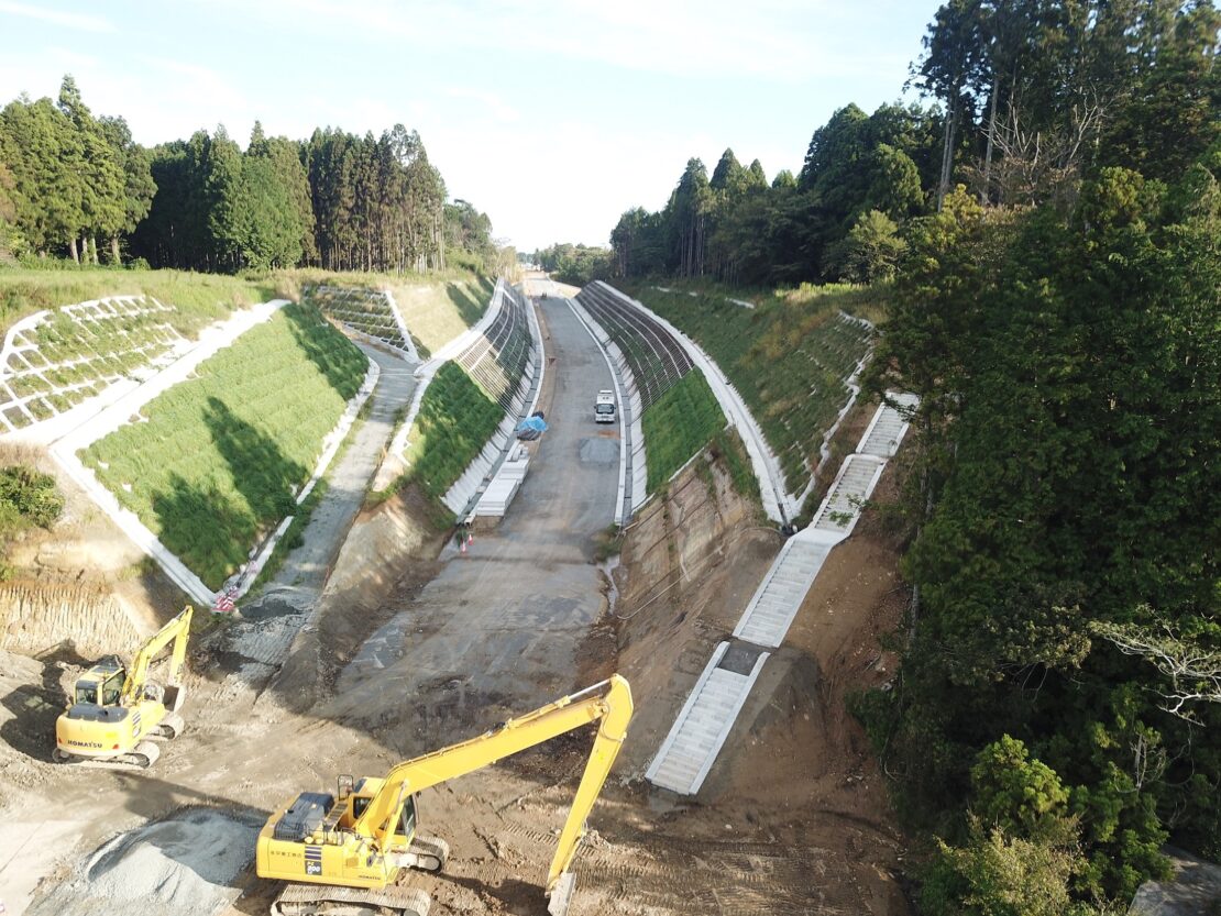 県道広野小高線棚塩工区について【施工中】